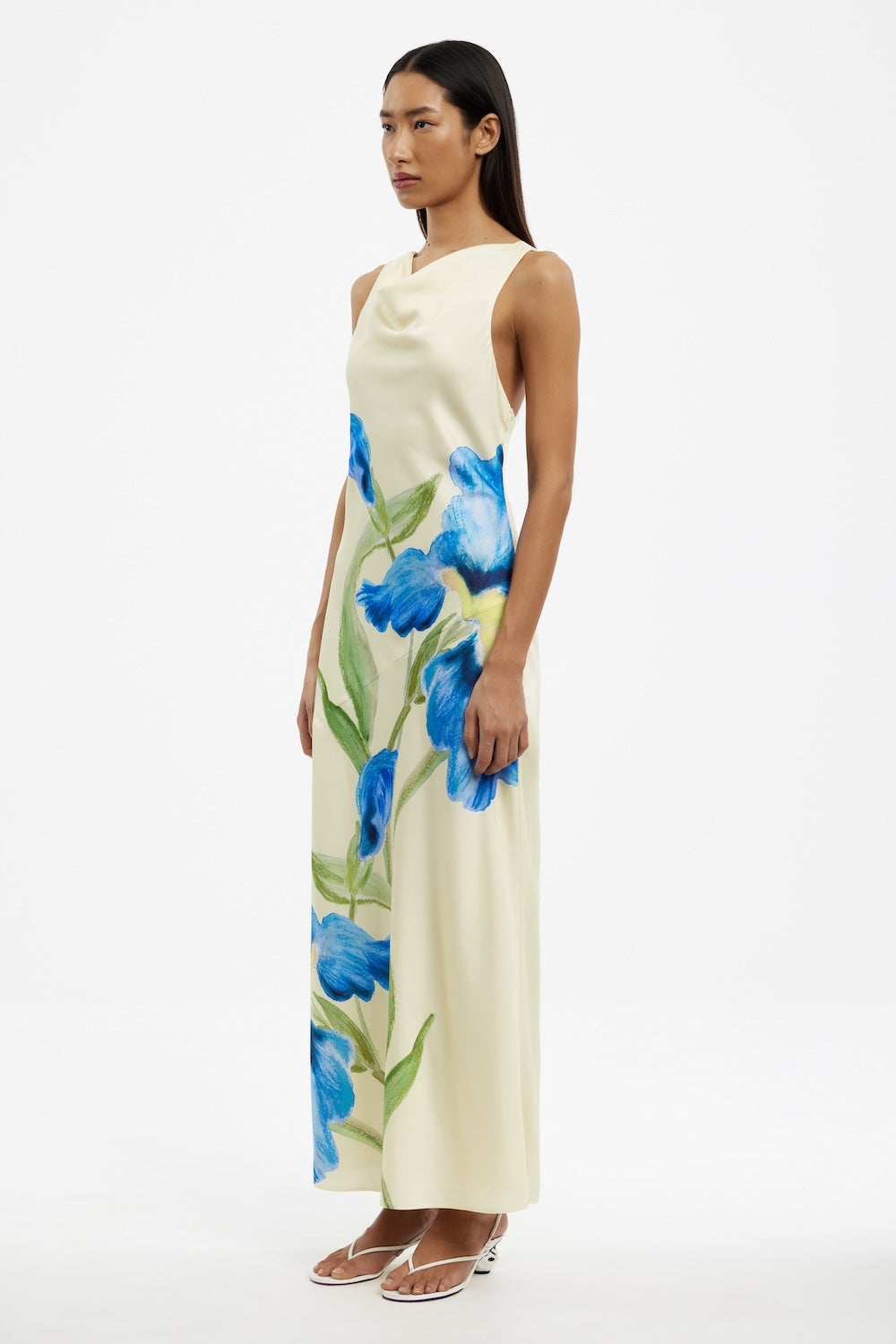 SO ONLINE AU Juliana Maxi Dress, Gin Bouquet, AU8 US4, Polyester