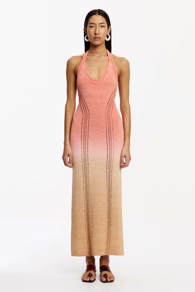Significant Other Clemence Maxi Dress | Pink/Orange | Size 10