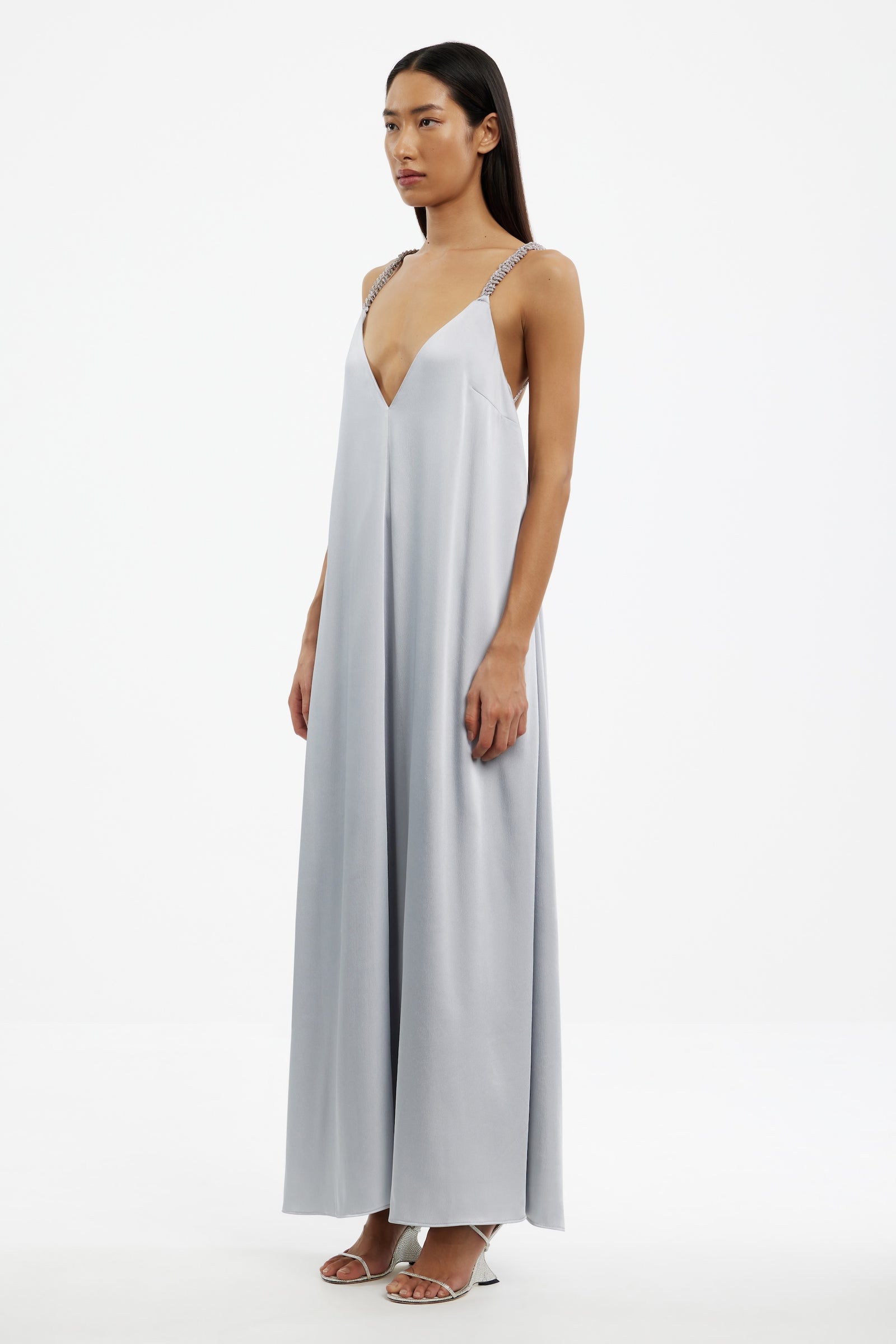 maxi trapeze dress ABBEY TRAPEZE MAXI DRESS