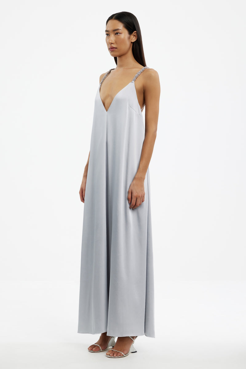ABBEY TRAPEZE MAXI DRESS ABBEY TRAPEZE MAXI DRESS