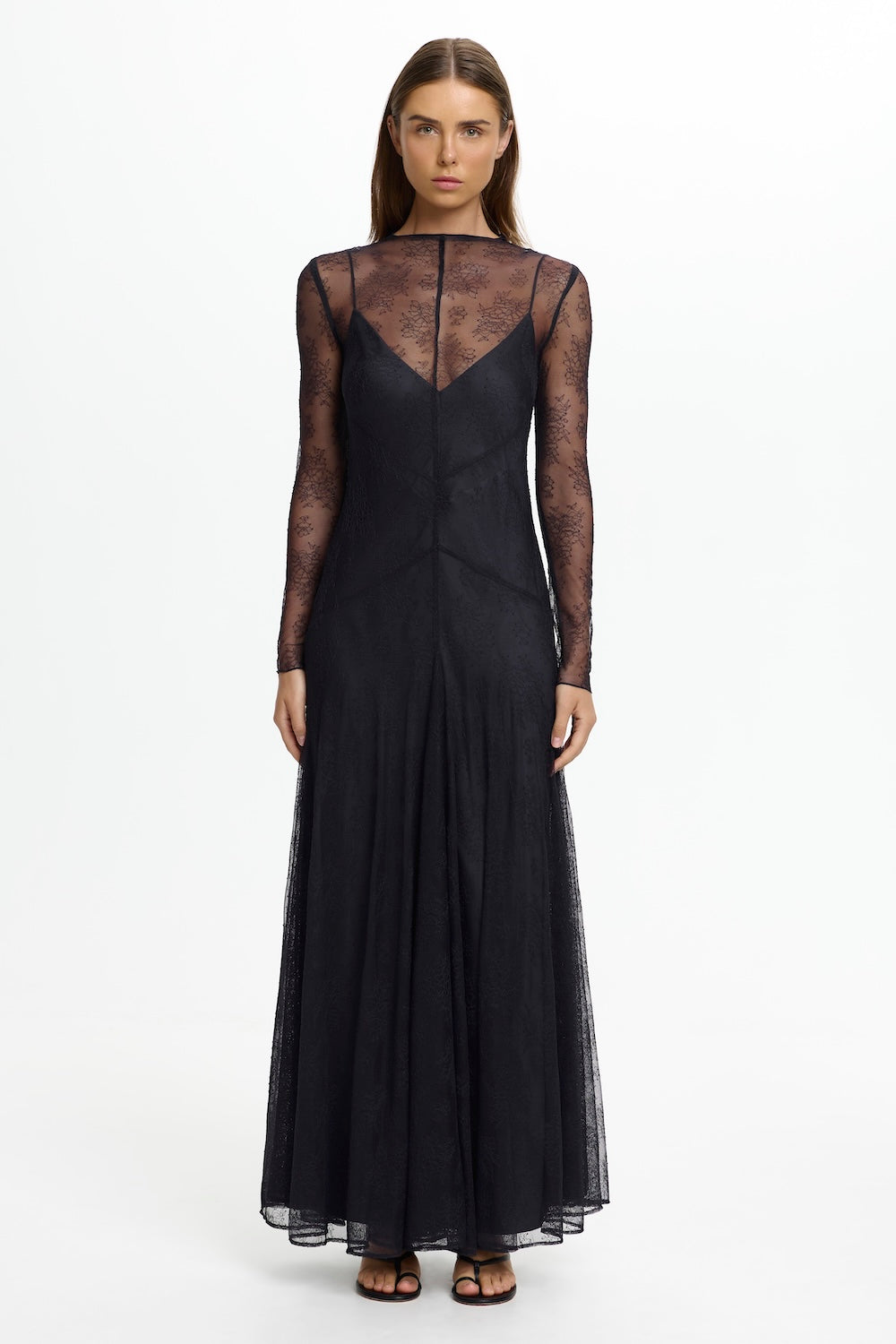 Esha Long Sleeve Maxi Dress