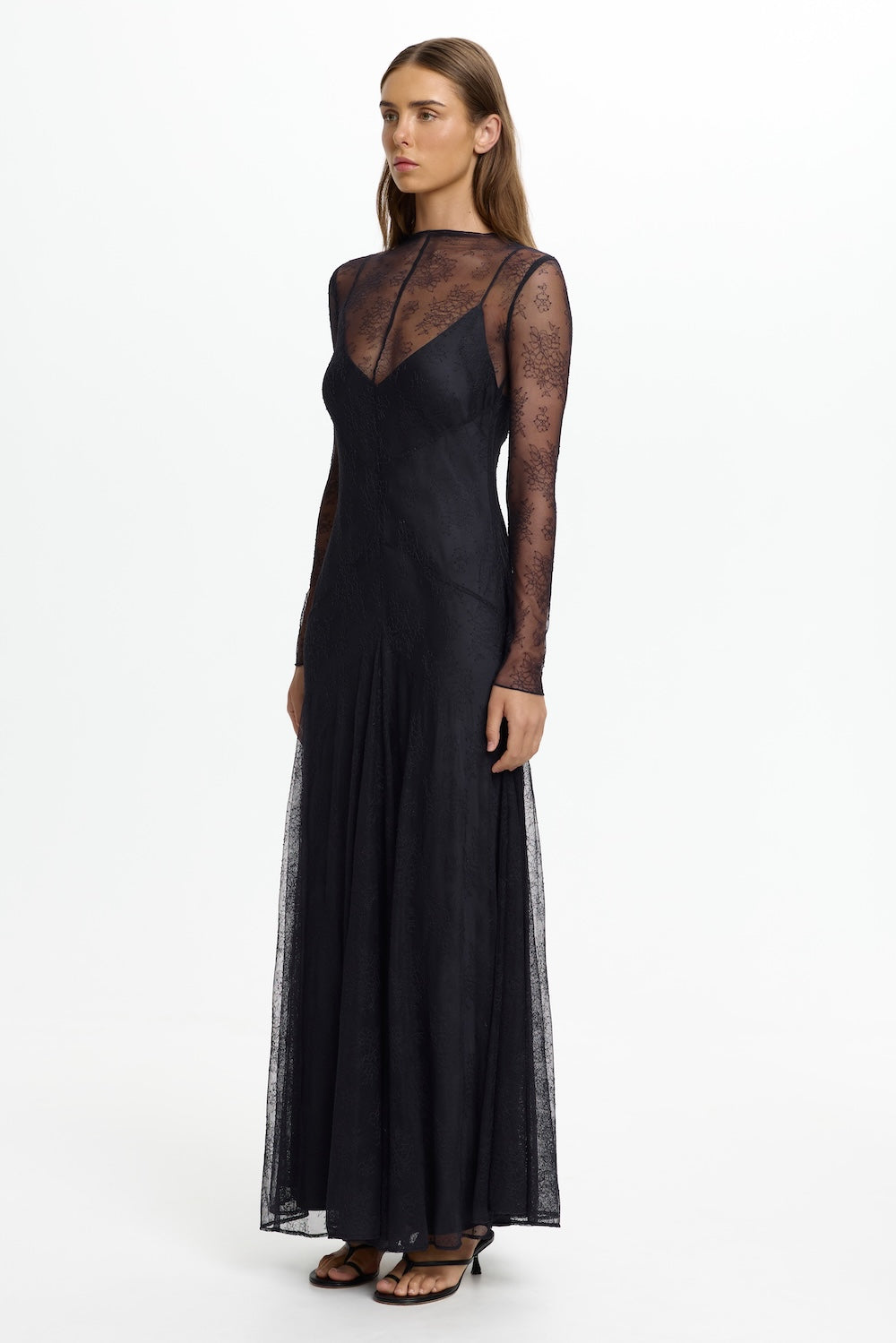 Esha Long Sleeve Maxi Dress