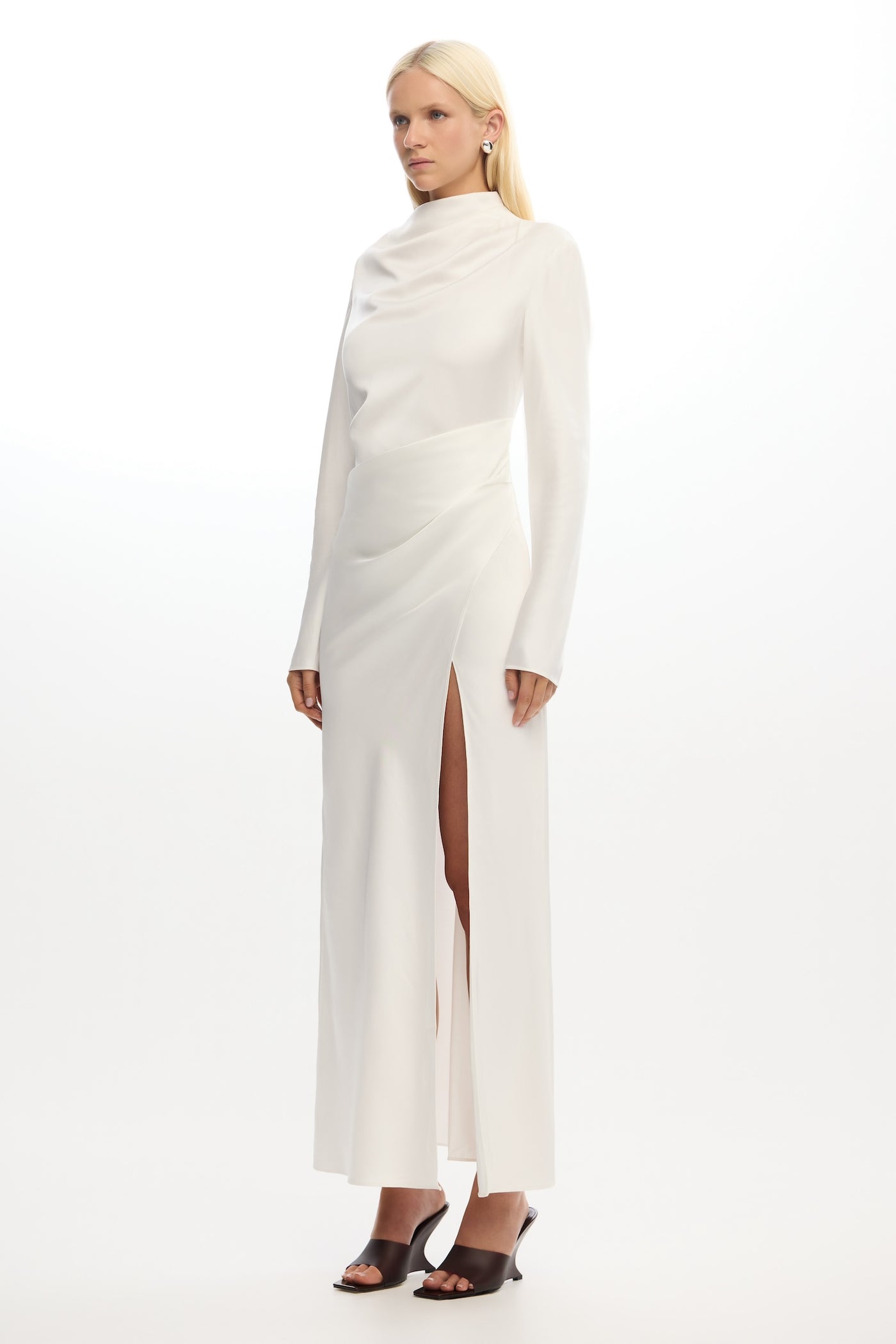 wide long sleeve dress ALYSSA LONG SLEEVE DRESS