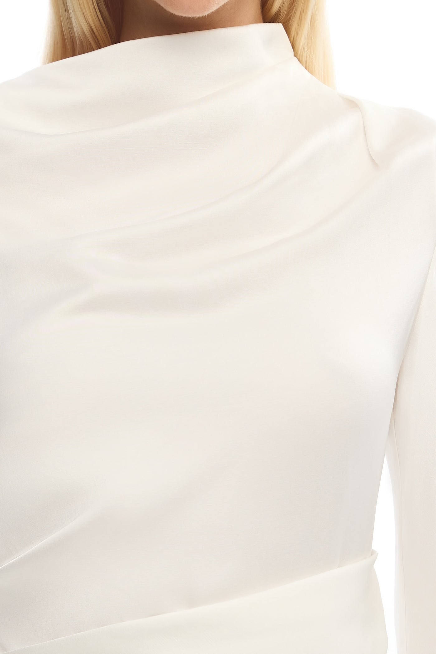 Alyssa Long Sleeve Maxi Dress for Women, Ivory, AU16 / US12