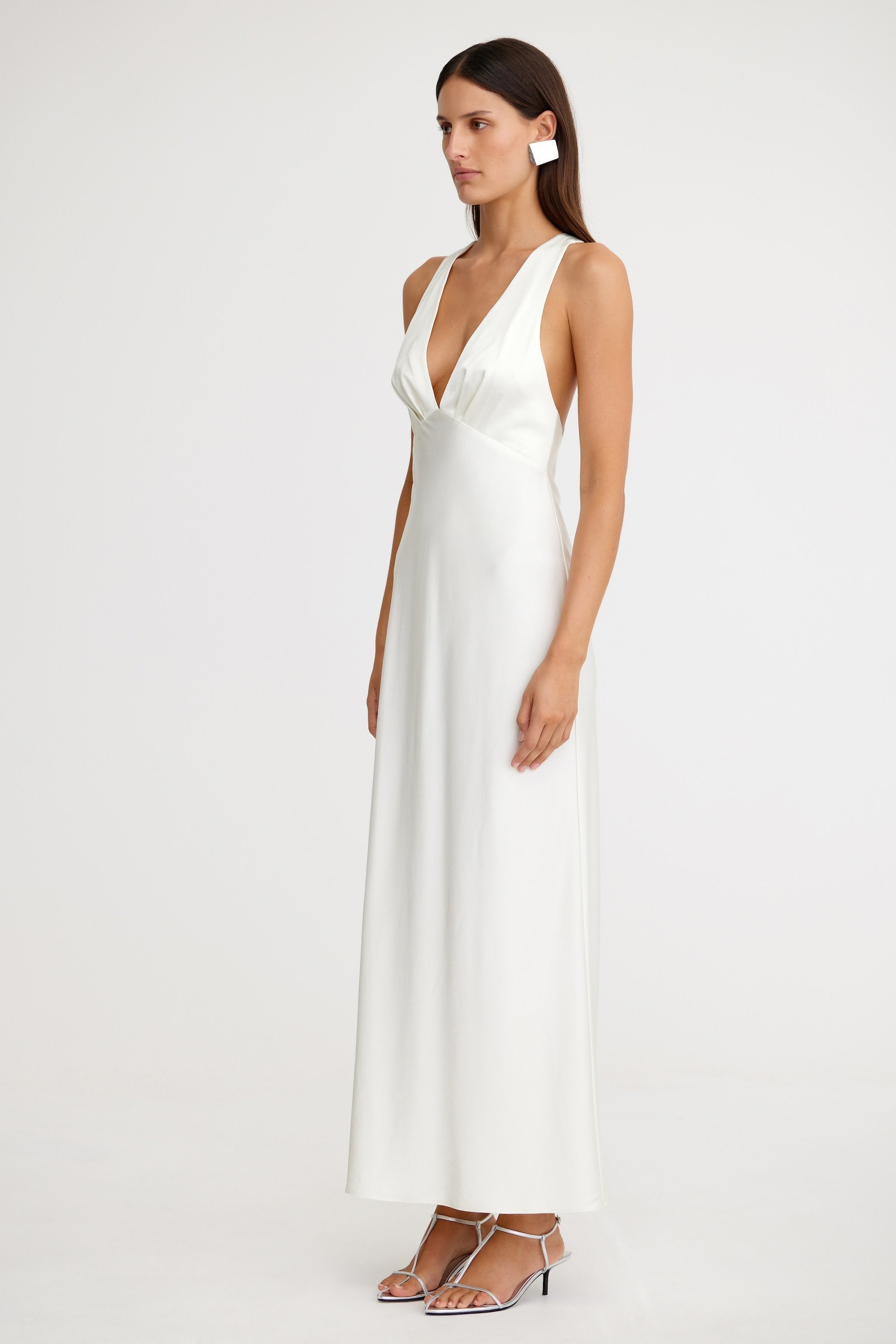 Lucile Bias Maxi Dress