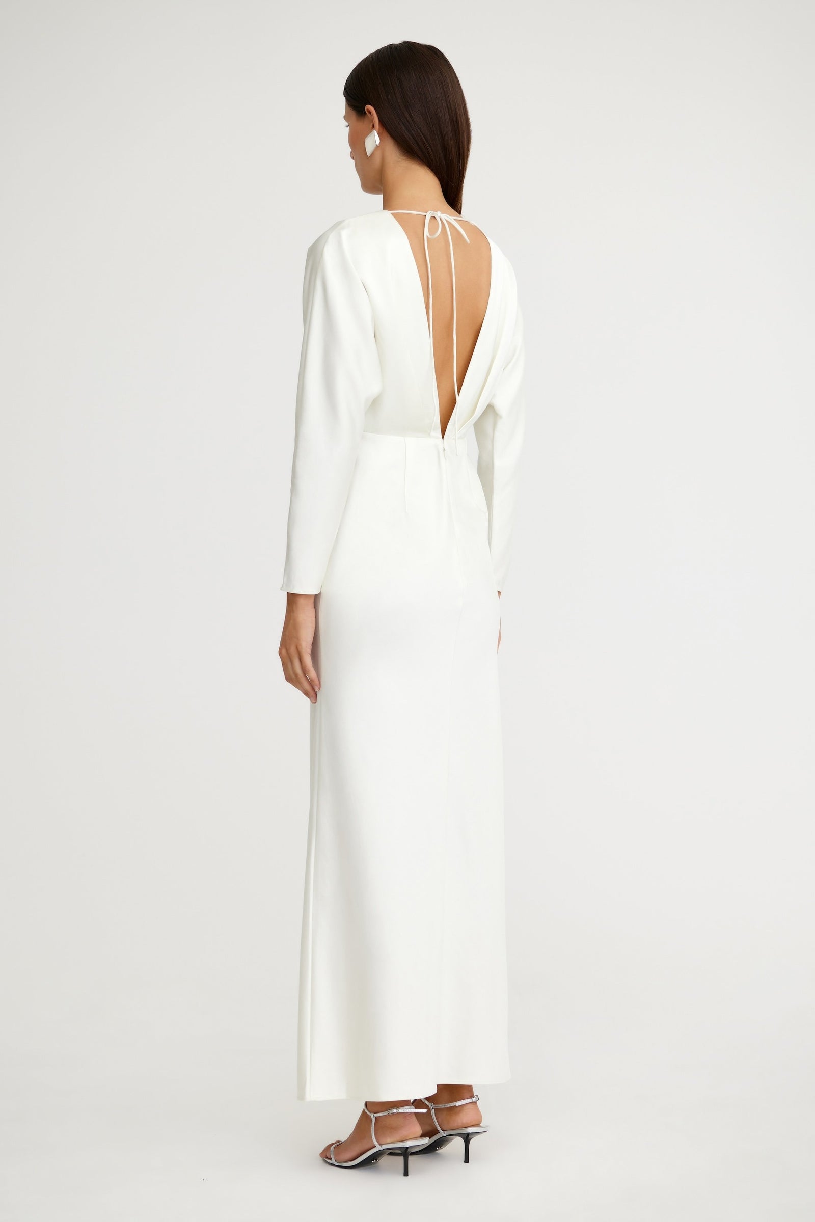 So Online AU Lucile Long Sleeve Maxi Dress, Bone, AU8 US4 So Online AU Lucile Long Sleeve Maxi Dress, Bone, AU8 US4