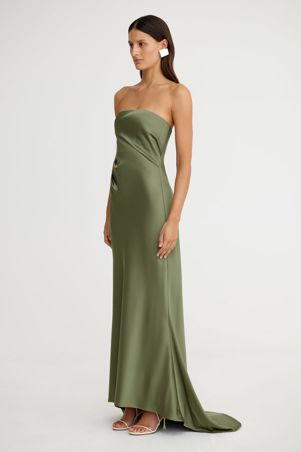 LUCILE STRAPLESS GOWN