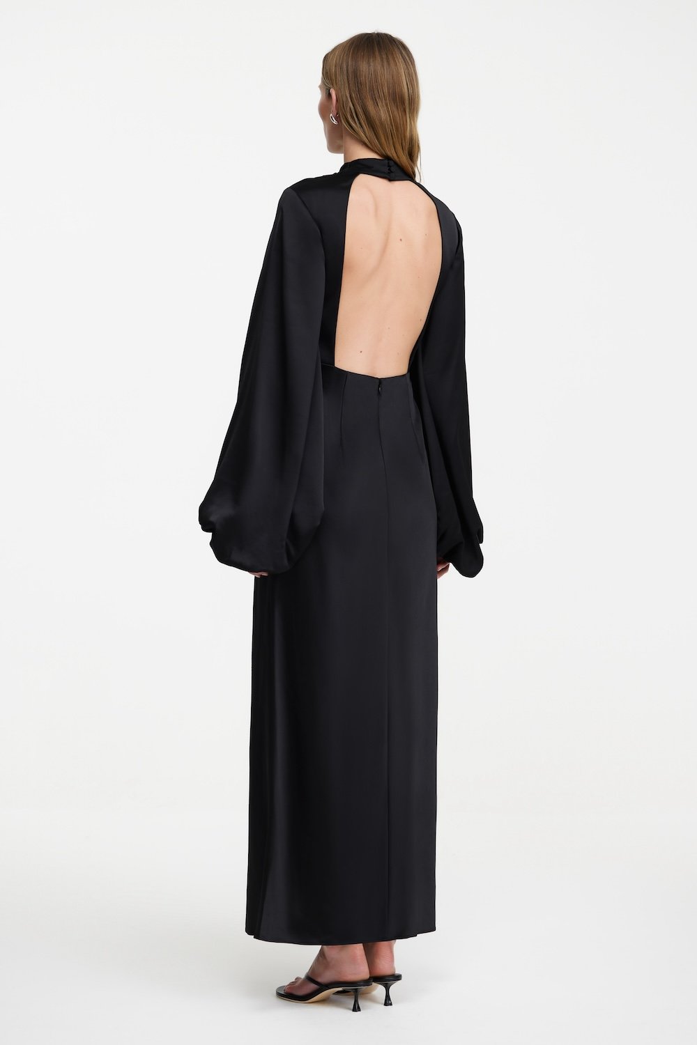 Significant Other Becca Long Sleeve Dress in Black, Size 14 AU