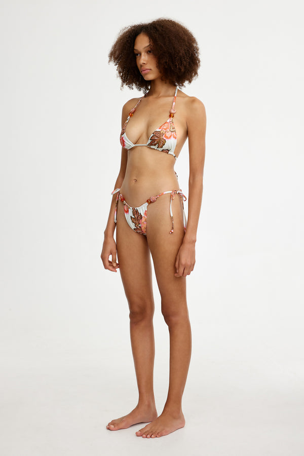 LILA STRING TRIANGLE TOP