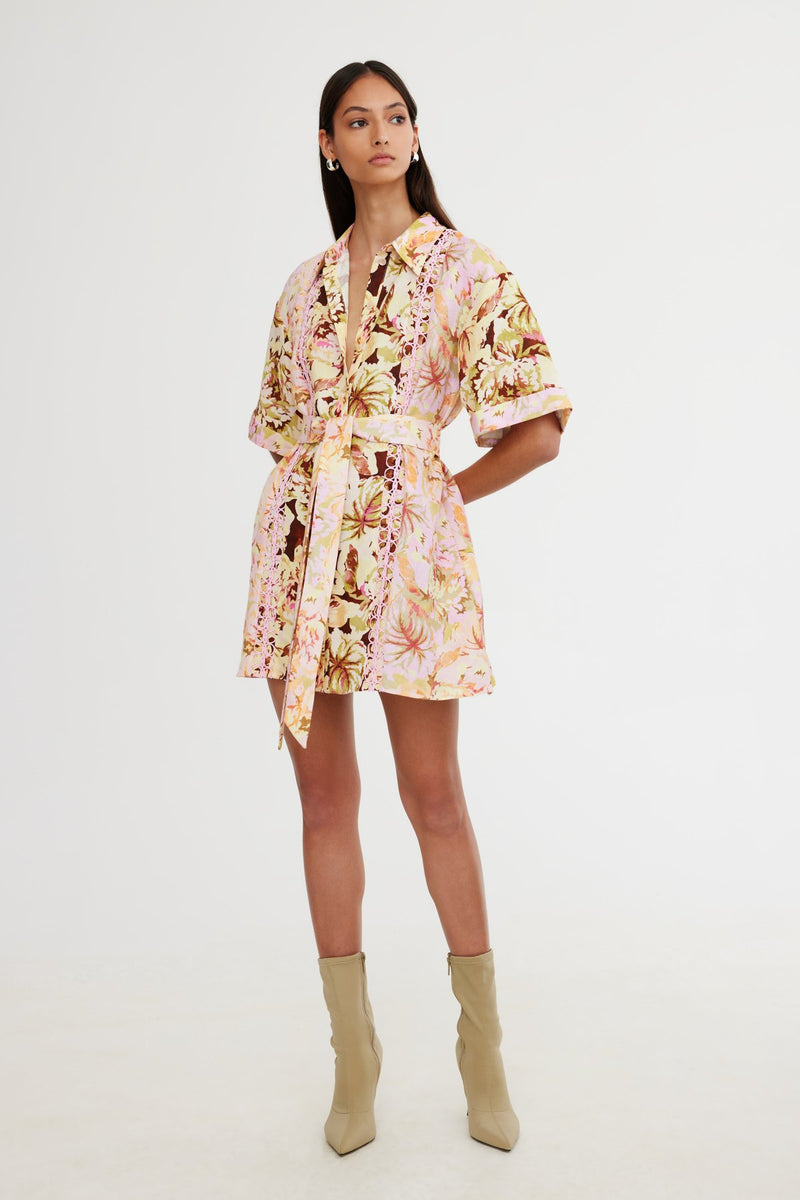 NICOLE SHIRT DRESS