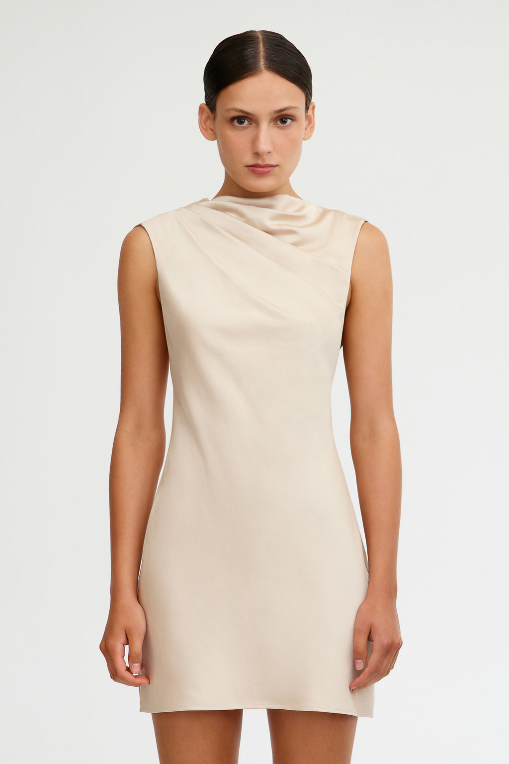 Annabel Bias Mini Dress