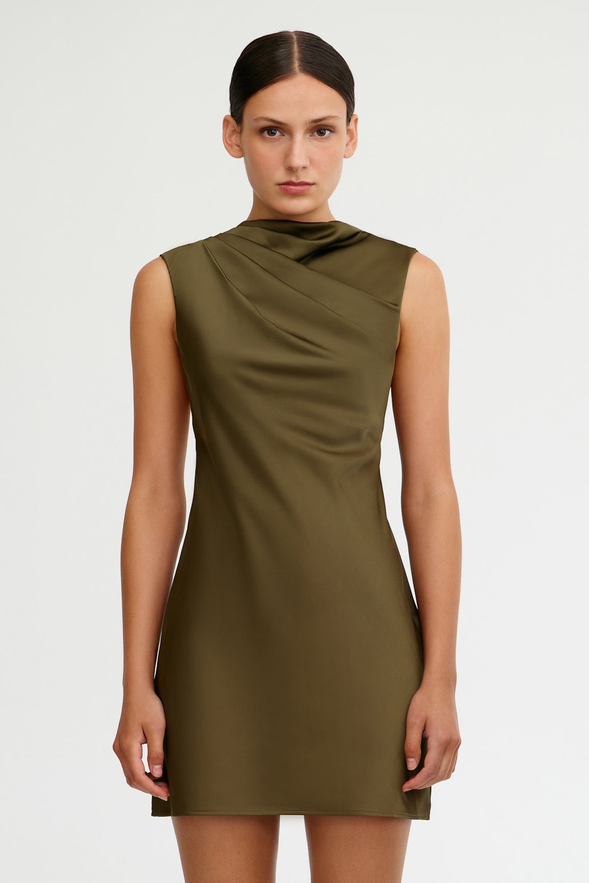 Annabel Bias Mini Dress