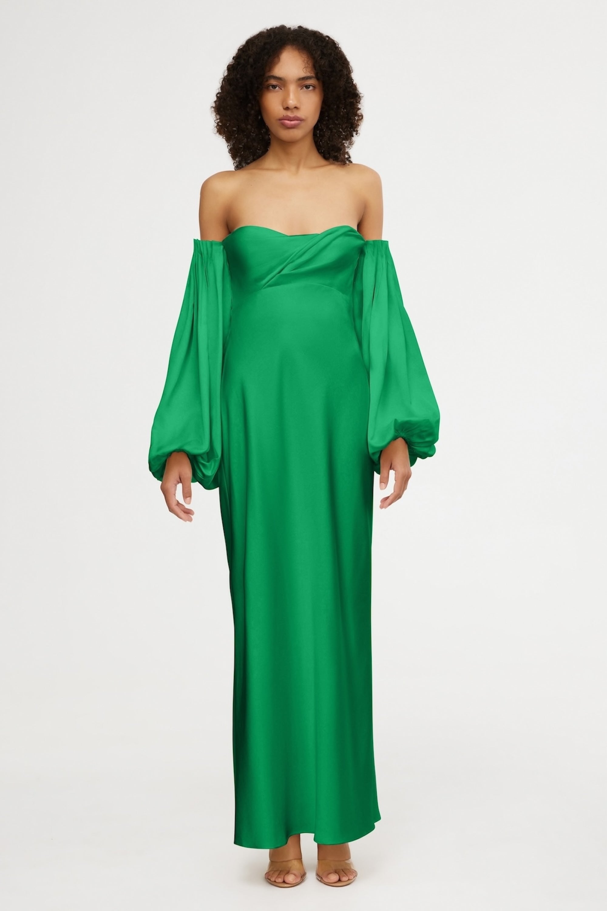 Anika Off The Shoulder Sequin Dress