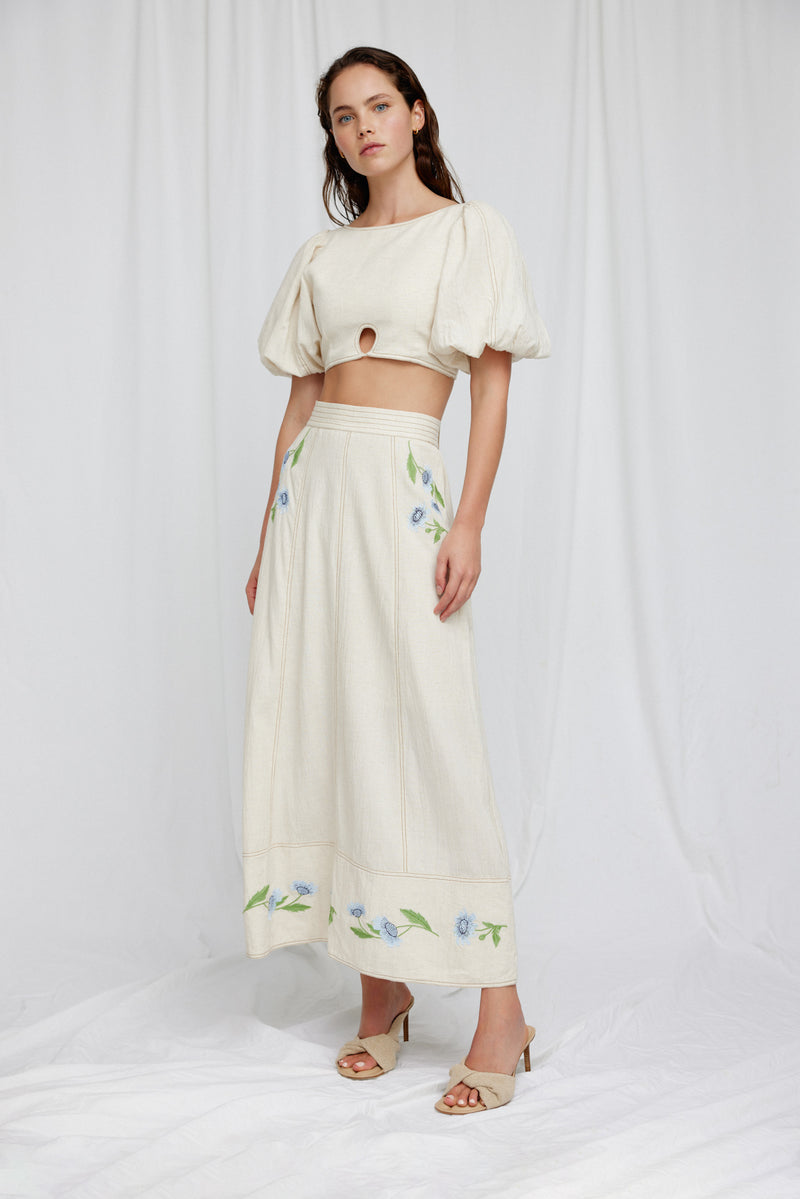 SYLVIE MAXI SKIRT
