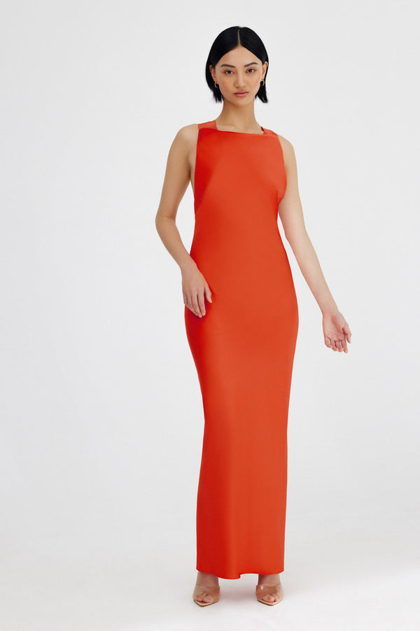 LARA BACKLESS DRESS
