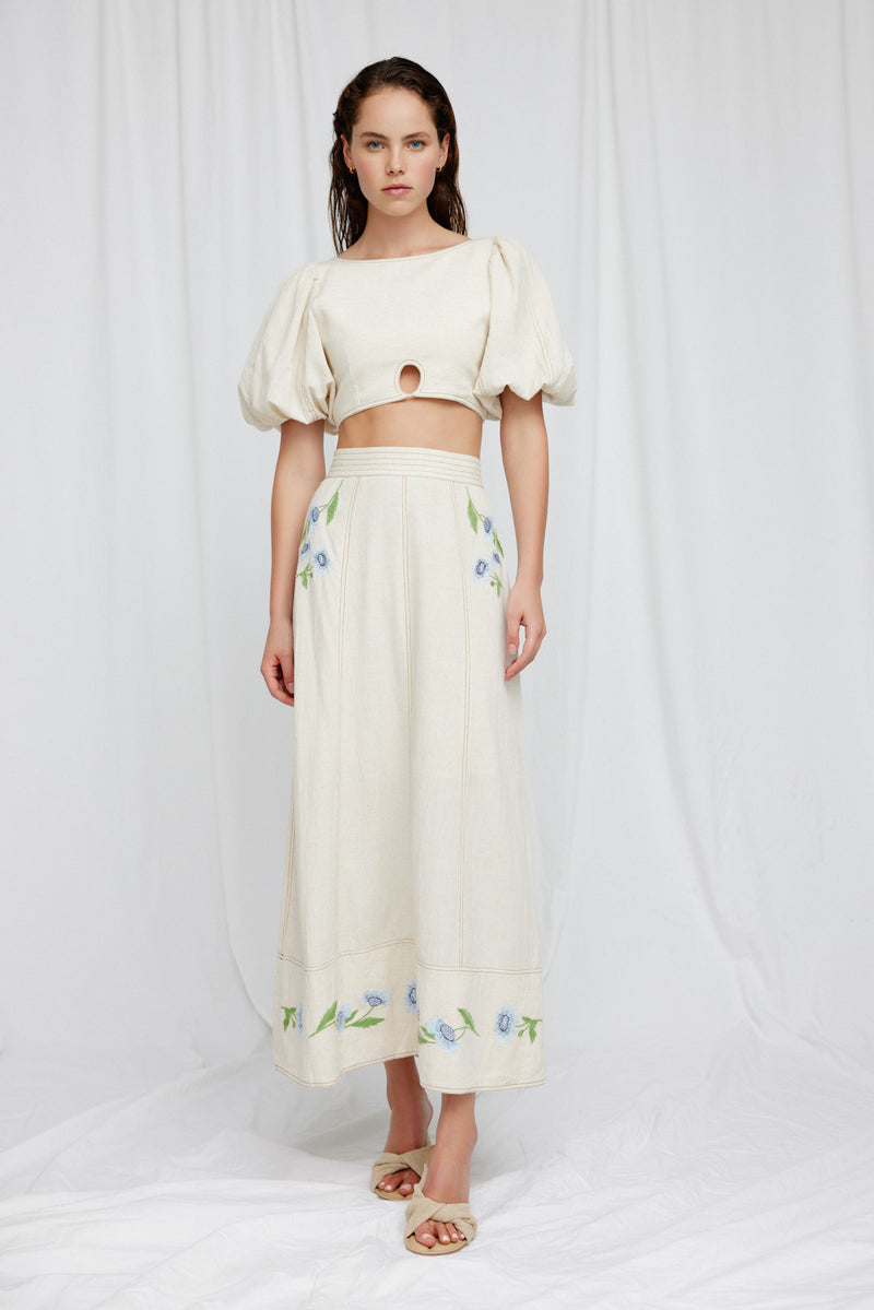SYLVIE MAXI SKIRT
