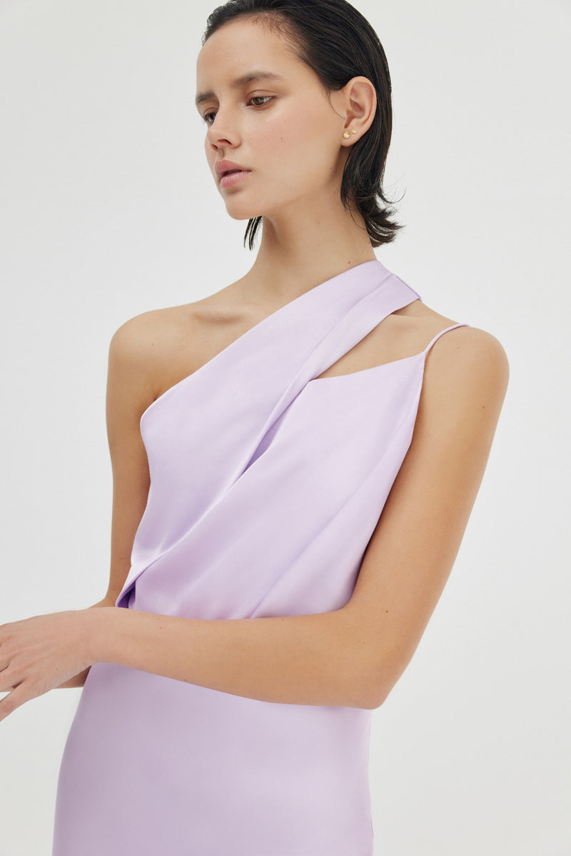 ALESSIA ONE SHOULDER DRESS