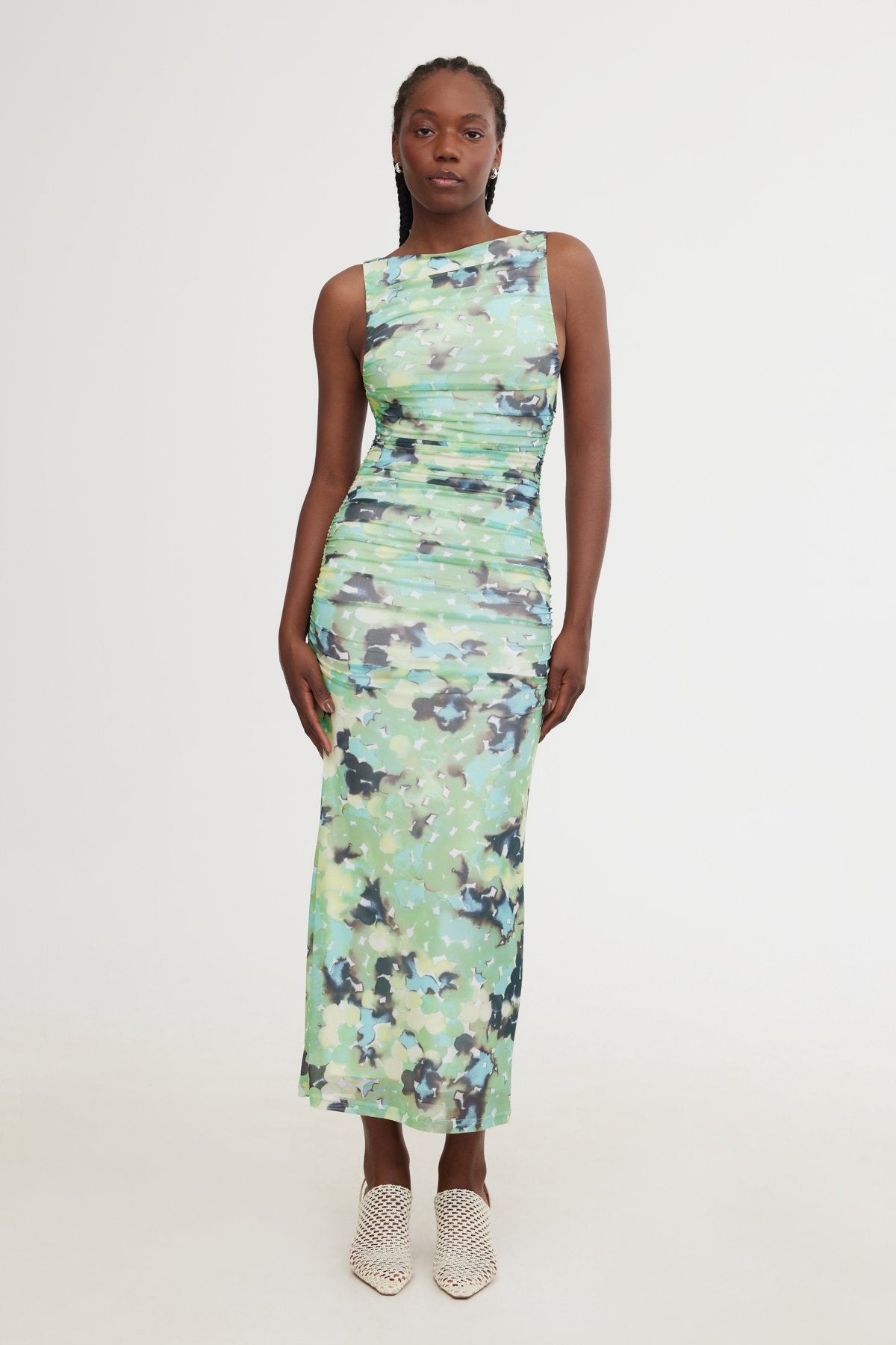 Saria Midi Dress