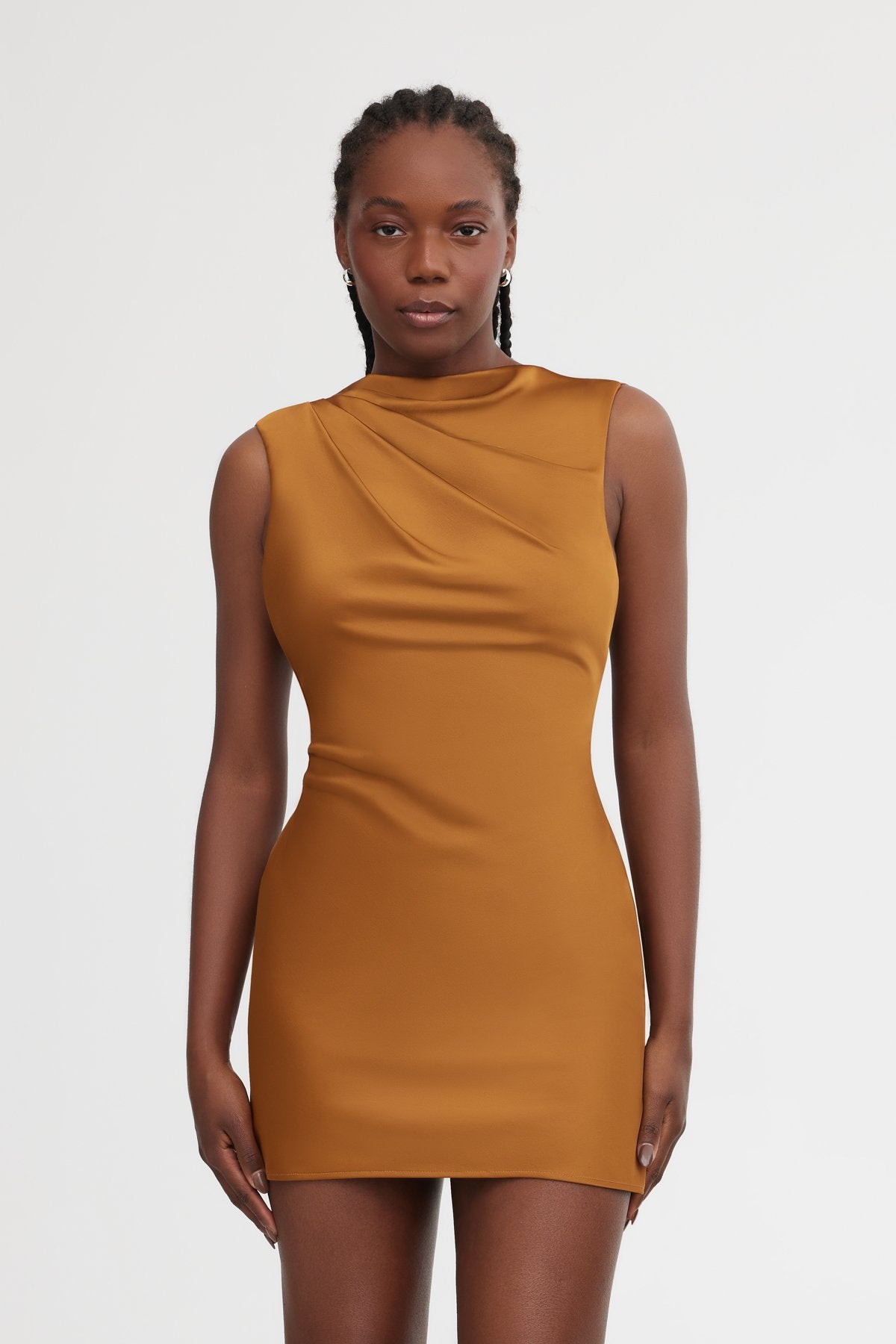 Annabel Bias Mini Dress