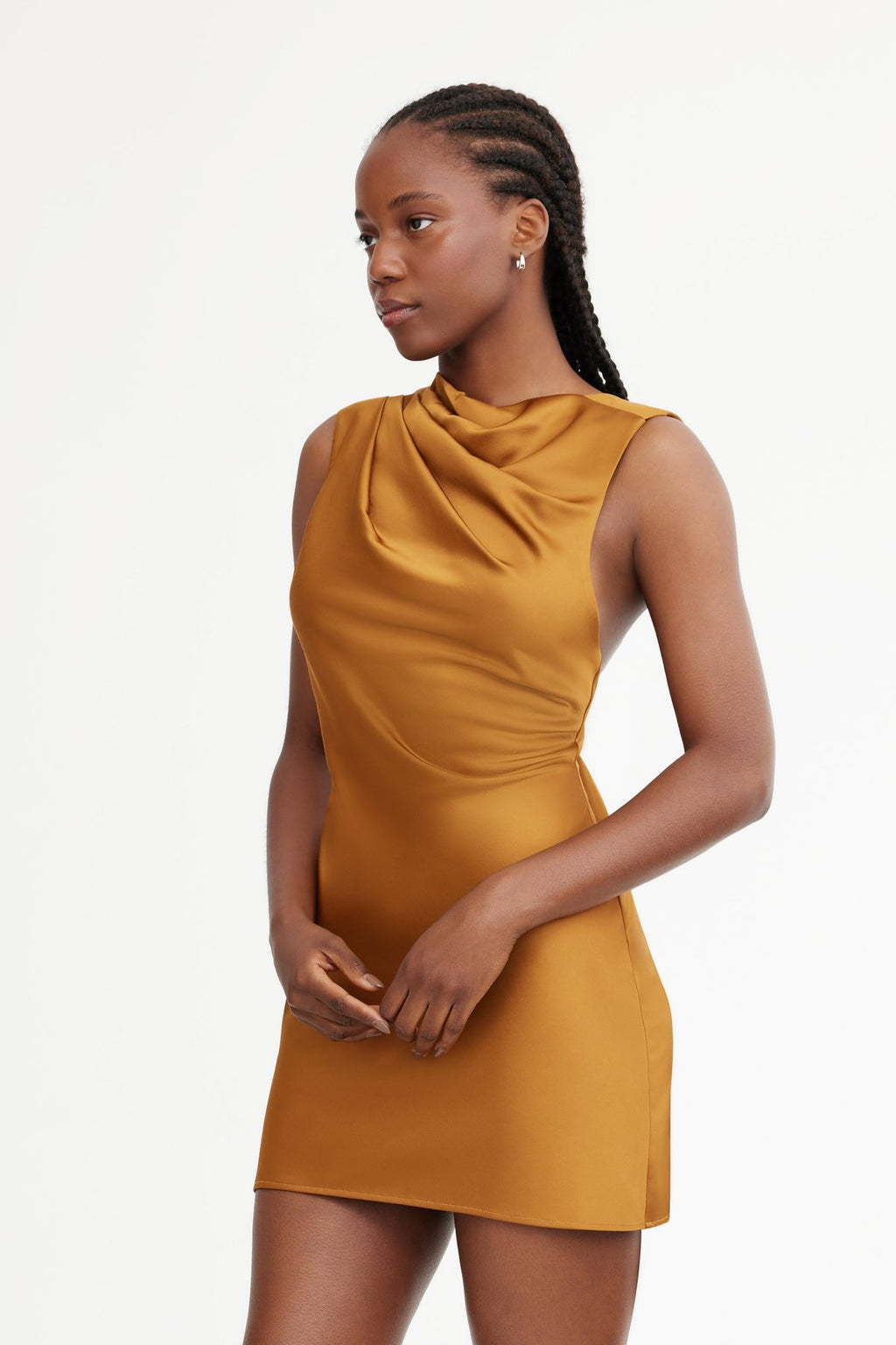 Annabel Bias Mini Dress