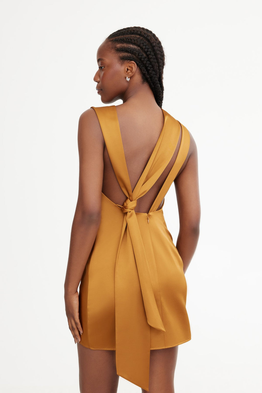 Annabel Bias Mini Dress
