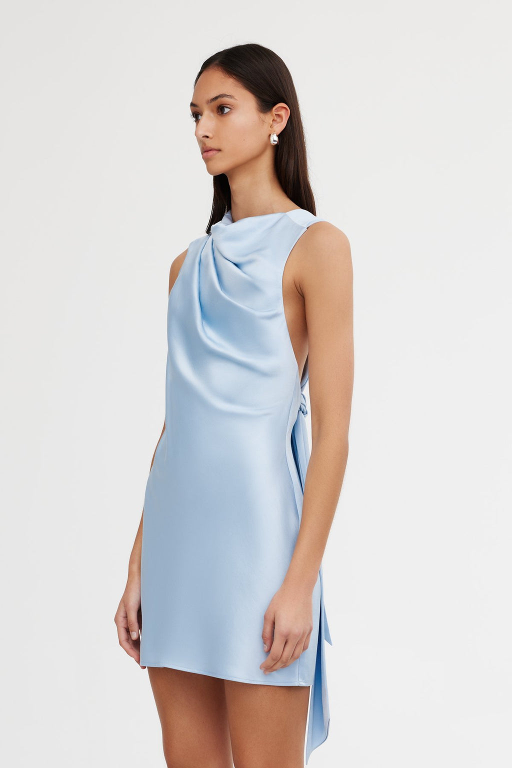 Annabel Bias Mini Dress