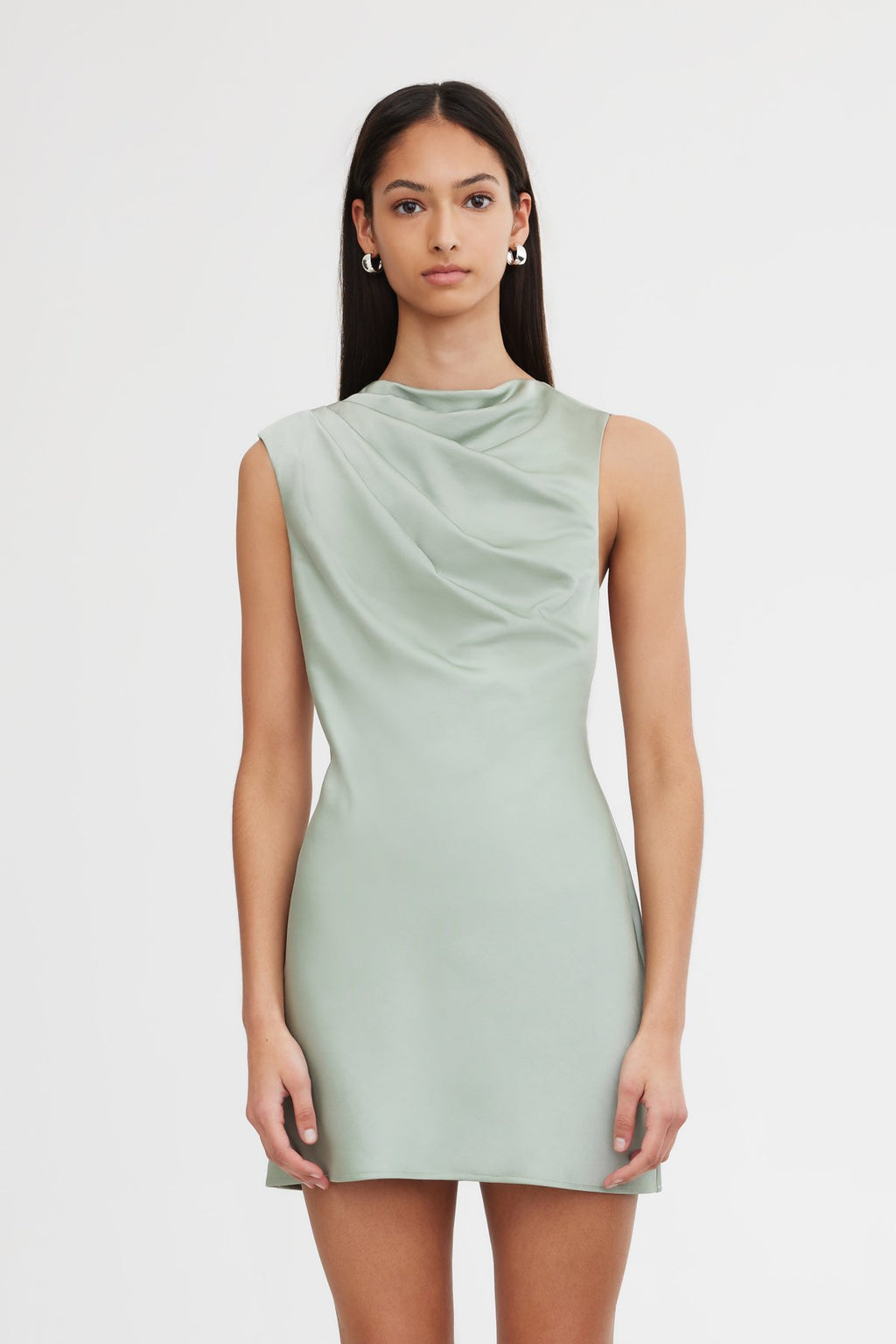 Annabel Bias Mini Dress