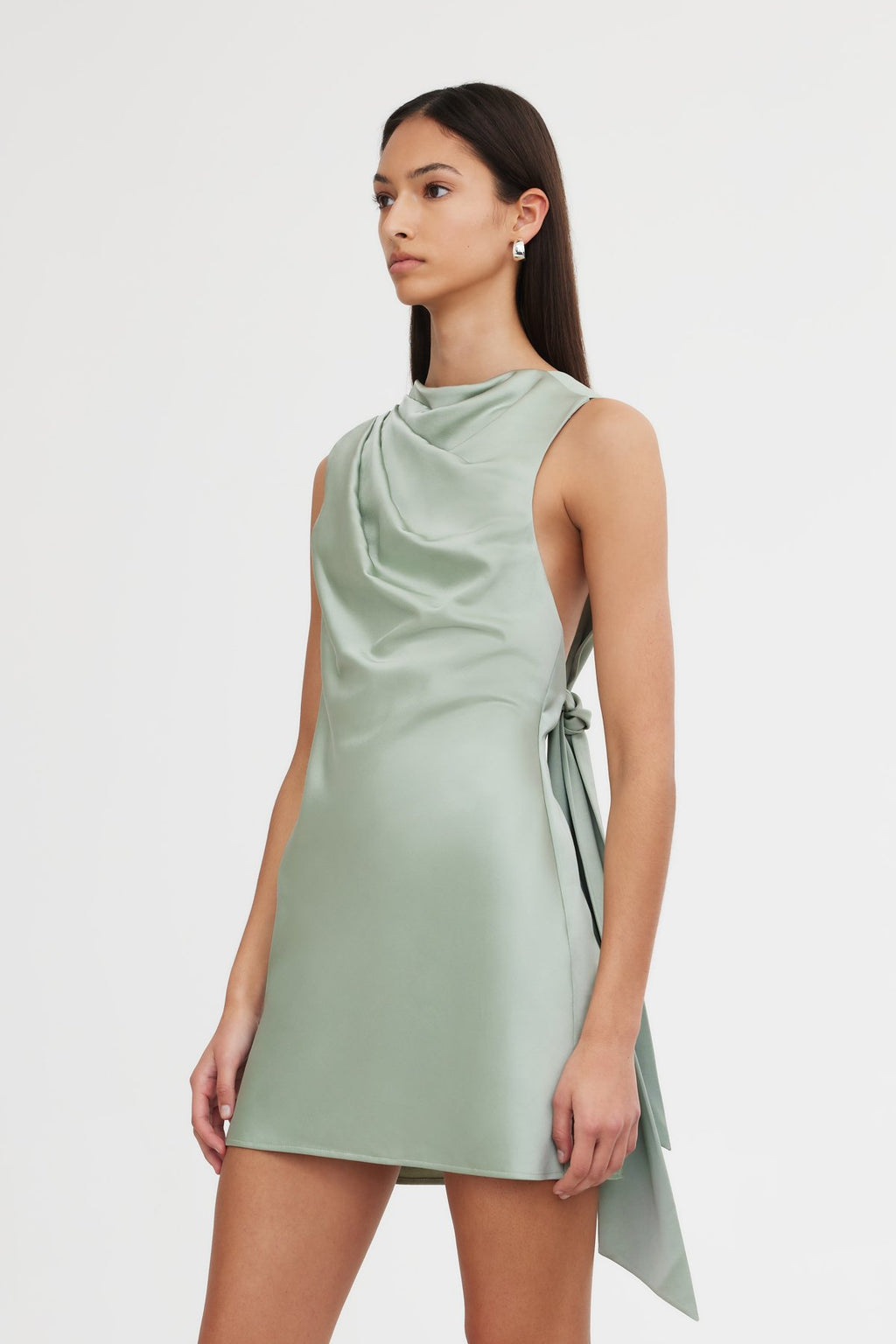 Annabel Bias Mini Dress