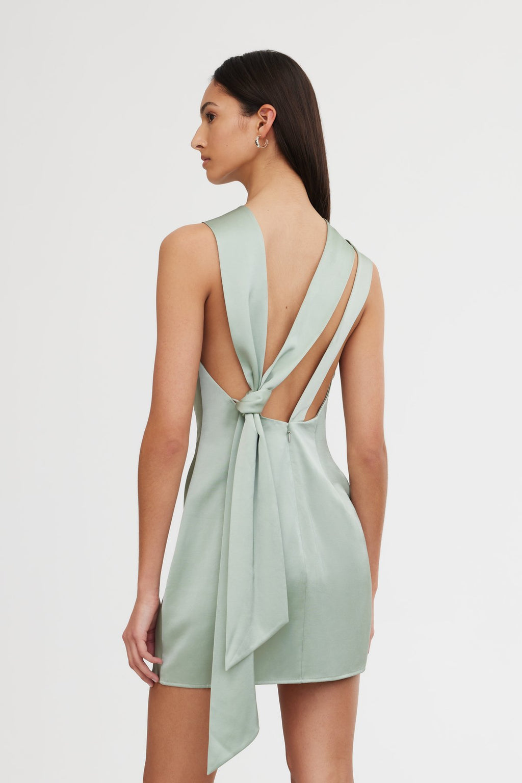 Annabel Bias Mini Dress