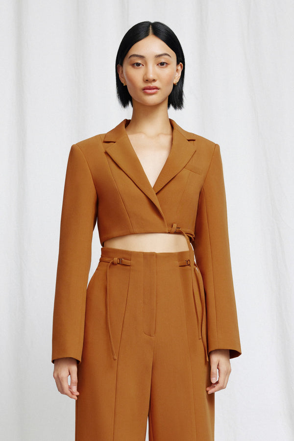 ELKA CROPPED BLAZER